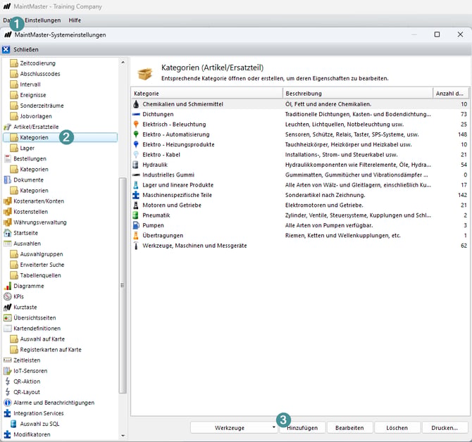 CMMS 8 New category GER 1