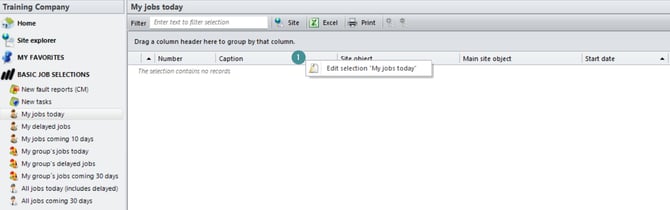 Edit selection CMMS 8 ENG 2
