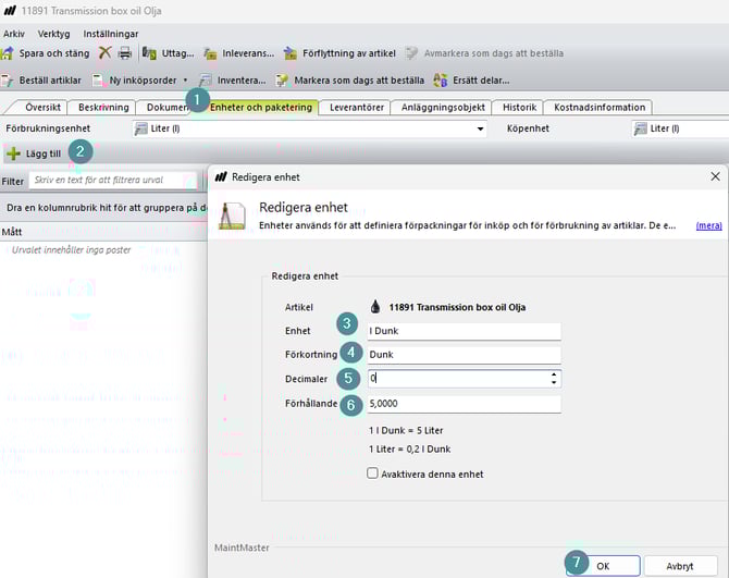Inköpsenhet CMMS8 SWE 1