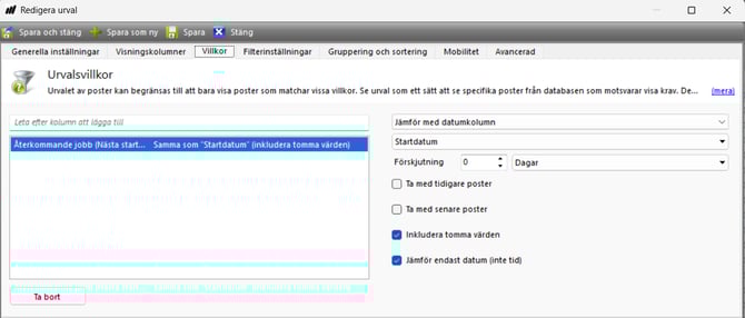 urvalskoppling CMMS 8 