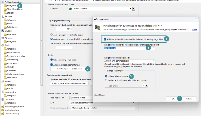 Koppla artiklar automatiskt