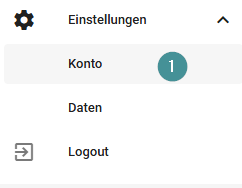 Blockera konto GER 1