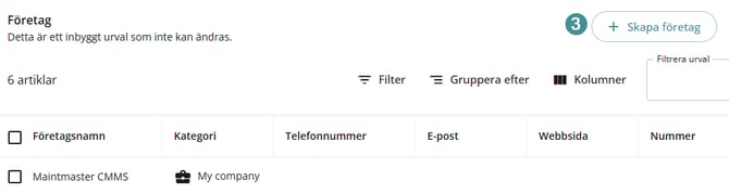 CMMS 10 Lägg till företag SWE 3