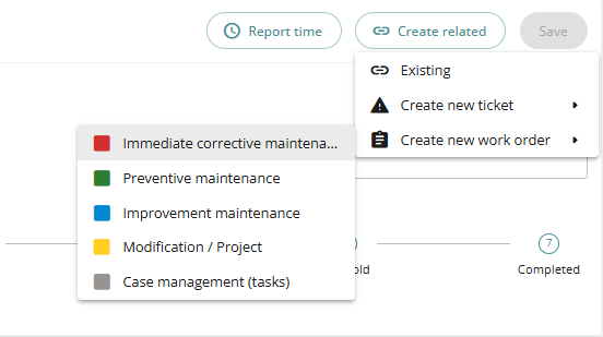 create work order MM10 ENG 14