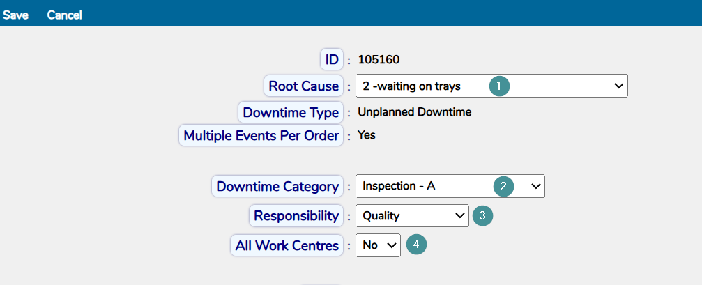 How do I add a new downtime code?