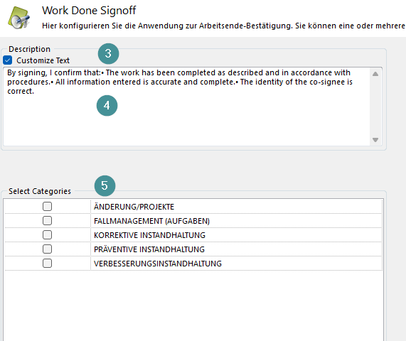 signature DE 1