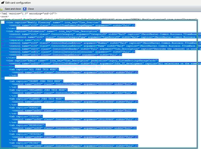 summary board copy code